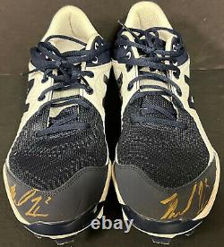 Michael Harris Braves Auto Signed 2021 Game Used Cleats Beckett Hologram