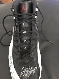 Michael Jordan Game Used Team Signed Shoe