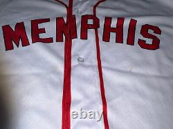 Michael McGreevy Signed Game Used Worn Memphis Redbirds Jersey MLB Hologram 2023