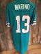 Mid 80s Dan Marino Game Used Worn Cold Weather Signed Jersey Coa