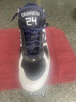 Miguel Cabrera 2012 Game Used Autographed Cleat Authenticated