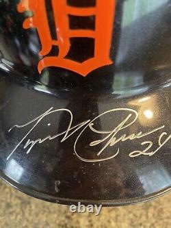 Miguel Cabrera Game Used Autographed Batting Helmet MLB Authenticated