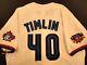 Mike Timlin 1997 Toronto Blue Jays #40 Game Used Home Jersey (with Signed Photo)
