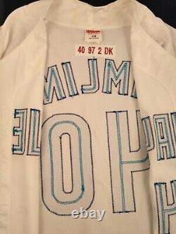 Mike Timlin 1997 Toronto Blue Jays #40 Game Used Home Jersey (With Signed Photo)