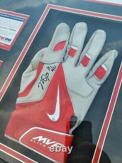 Mike Trout Autographed Signed 2014 Game Used MVP Batting Gloves