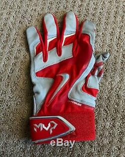 Mike Trout GAME USED 2015 BATTING GLOVE Single game worn SIGNED auto ANGELS