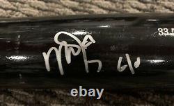 Mike Trout Los Angeles Angels Game Used Bat 2017 Signed Uncracked Anderson LOA