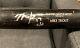 Mike Trout Signed 2017 Game Used Old Hickory Bat 17 G/u Psa / Anderson Coa