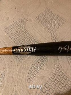 Mike Trout Signed 2018 Game Used Uncracked Bat Anderson COA