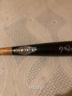 Mike Trout Signed 2018 Game Used Uncracked Bat Anderson COA