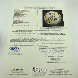 Mike Trout Signed Autographed Game Used Official Major League Baseball JSA COA