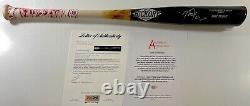 Mike Trout Signed Game Used Uncracked Old Hickory Bat 2020 G/U PSA AJ07524