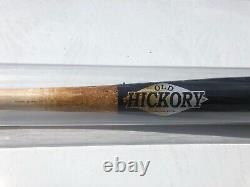 Mike Trout signed uncracked 2018 Game Used Old Hickory Bat Anderson Authentics