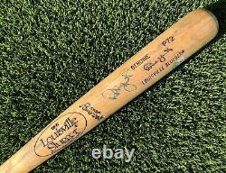 Milwaukee Brewers Robin Yount Signed Game Used UNCRACKED Louisville Slugger Bat