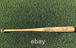 Milwaukee Brewers Robin Yount Signed Game Used UNCRACKED Louisville Slugger Bat