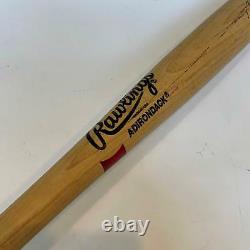 Mo Vaughn MVP 1995 Signed Game Used Rawlings Big Stick Baseball Bat JSA COA