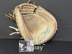 Moises Ballesteros Chicago Cubs Auto Signed 2023 Game Used Fielding Glove