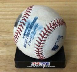 Mookie Betts Dodgers Signed MLB Game Used Baseball PSA/DNA & MLB Hologram