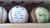 My Game Used Autographed Baseball Collection