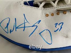 NBA Legend Patrick Ewing GAME USED AUTO/SIGNED Shoe New York Knicks PROOF