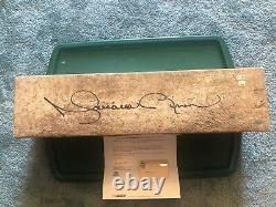 NY Yankees Mariano Rivera Game Used Signed Pitching Rubber Saves #584,585,586