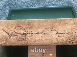 NY Yankees Mariano Rivera Game Used Signed Pitching Rubber Saves #584,585,586