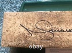 NY Yankees Mariano Rivera Game Used Signed Pitching Rubber Saves #584,585,586