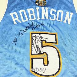 Nate Robinson Signed Game-Used Jersey PSA/DNA Autographed LOA Nuggets
