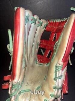 Nelson Rada Los Angeles Angels Auto Signed 2023 Game Used Fielding Glove