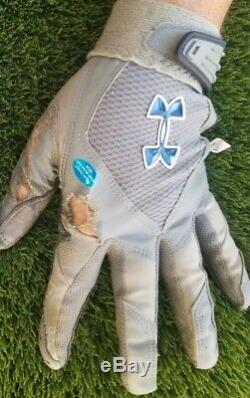 New York Yankees Aaron Judge Signed Game Used Batting Gloves Players Direct COA