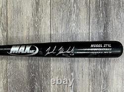 Nick Markakis Signed Autographed 2012 Game Used Max Bat Baltimore Orioles