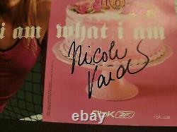 Nicole Vaidisova Game Used Signed Wimbledon 2005 Tennis Wta Racquet Framed Yonex