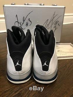 Nike Air Jordan Xvii 17 Pe Darius Miles Q Rich Signed Game Used Clippers Charity