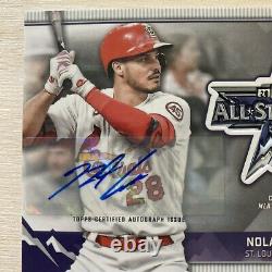 Nolan Arenado 2021 Topps Baseball Update Series All-Star Game Patch Auto 01/10