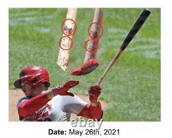 Nolan Arenado St. Louis Cardinals Game Used Bat Signed, MLB Auth 2021