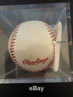 Nolan Ryan Autographed Baseball And Game Used From 1989 All Star Game