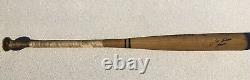 Oakland Athletics Jose Canseco Signed/Inscribed Game Used Cracked Worth Bat