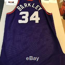 One Of The Finest 1992-93 Charles Barkley Game Used Signed Phoenix Suns Jersey