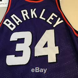 One Of The Finest 1992-93 Charles Barkley Game Used Signed Phoenix Suns Jersey
