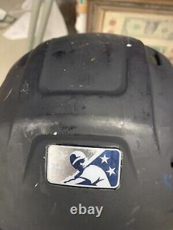 Oswaldo Cabrera 2022 Game Used Helmet Railriders Yankees Signed Autograph Auto