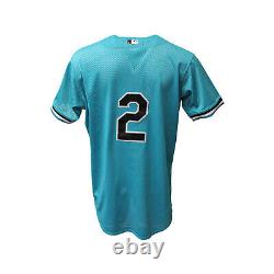 Ozzie Guillen Signed Game Used 2012 Florida Marlins Jersey Hirschbeck Loa Auto
