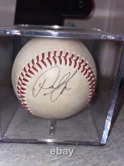 PITTSBURGH PIRATES PAUL SKENES signed Baseball Minor League Game Used Ball