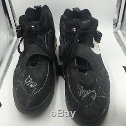 Pair Of 1992 Charles Barley Signed Game Used Sneakers Shoes With 2 PSA DNA COAs