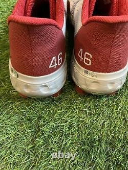 Paul Goldschmidt St. Louis Cardinals Game Used Cleats Signed MLB Auth LOA