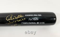 Paul Molitor Autographed Signed Game Issued/Used Baseball Bat AMCo LOA 24197