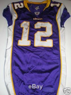 Percy Harvin Game Used Signed/autographed Jersey Minnesota Vikings Rookie