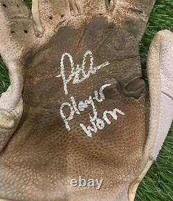 Pete Alonso New York Mets Game Used Batting Gloves 2019 Signed Alonso MLB LOA