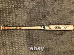 Pittsburgh Pirates Adam Frazier Game Used & Autographed LS Bat MLB Holo