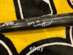 Pittsburgh Pirates Freddy Sanchez Game Used Autographed Inscriptions