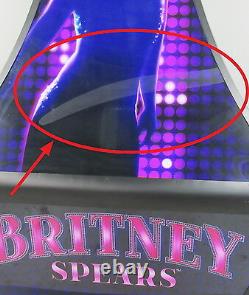 RARE Britney Spears Slot Machine Game Lighted Display Sign Las Vegas Piece of Me